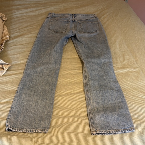 Agolde Lana Mid Rise Straight Slice - Picture 8 of 13